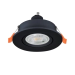BARRANCO Oprawa do zabudowy LED-CCT Ø90 Czarny 902264 EGLO