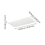MORADILLO-R Plafon LED 119,5x59,5 cm biały prostokątny na pilota / oprawa sufitowa 902303 EGLO