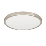 FUEVA 6-Z Plafon LED 17,5W RGB+TW IP44 nikiel mat okrągły / oprawa natynkowa 901421 EGLO