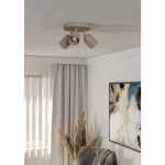 TILSTON Spot 3XE14 Piaskowy IP20 / Lampa sufitowa 44163 EGLO