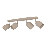 TILSTON Spot 4XE14 Piaskowy IP20 / Listwa sufitowa 44164 EGLO