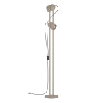 TILSTON Lampa podłogowa 2xE14 Piaskowa 44166 EGLO