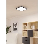 MORADILLO Plafon LED 39,5 cm czarny kwadratowy oprawa sufitowa 902369 EGLO