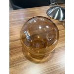 Klosz KULA Bursztynowy do Lampy Transformers zamknięta średnica 13,5cm ALFA - zdjęcie produktu