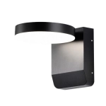Kinkiet IVER AZ5703 LED 20W 3000K IP54 ciemny szary AZZARDO