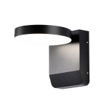 Kinkiet IVER AZ5704 LED 20W 4000K IP54 ciemny szary AZZARDO
