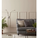 kinkiecik.pl Lampa podłogowa stal 2L HUDSON 105583 Markslojd