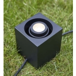 kinkiecik.pl Lampa stojąca Spot Kwadrat czarny GARDEN 24 107287 Markslojd