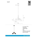 kinkiecik.pl Lampa wisząca czarna 4L KLINT 108076 Markslojd