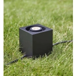 kinkiecik.pl Lampa stojąca Spot Kwadrat czarny GARDEN 24 107287 Markslojd