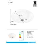 Plafon POLAR 107361 Markslojd