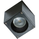 Plafon Joe Square (black) AZ4270 GU10 1x Max 35W IP54 METAL GLASS AZZARDO