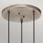 Lampa wisząca Asher II – 3 źródła światła KL-ASHER-3PC-AP Elstead Lighting