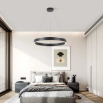 Lampa wisząca czarna MIDWAY Triangle LP-033/1P S BK LIGHT PRESTIGE - zdjęcie produktu
