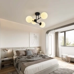 Roma 4 wisząca czarna LP-1345/4P BK LIGHT PRESTIGE