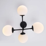 Roma 4 wisząca czarna LP-1345/4P BK LIGHT PRESTIGE