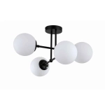kinkiecik.pl Roma 4 wisząca czarna LP-1345/4P BK LIGHT PRESTIGE