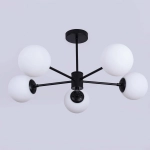 Roma 5 wisząca czarna LP-1345/5P BK LIGHT PRESTIGE