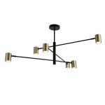 kinkiecik.pl Lampa sufitowa złota SNOW 6 LP-731/6P BK_20211125191246 LIGHT PRESTIGE