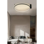 Ring plafon L czarny 4000K LP-909/1C 4L BK LIGHT PRESTIGE