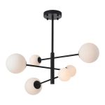 Lampa Sufitowa Bolti 6xG9 czarna PLC0103-BK yaskr