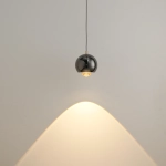 Lampa Wisząca Aurenia 1xLED czarna PL0122-CB yaskr