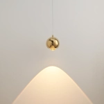 Lampa Wisząca Aurenia 1xLED złota PL0122-GD yaskr