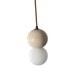 Lampa Wisząca Bilo I 1xG9 biały PL0135 yaskr