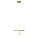 Lampa Wisząca Bilo III 1xG9 biały PL0136-WH yaskr
