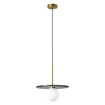 Lampa Wisząca Bilo III 1xG9 czarny PL0136-BK yaskr