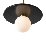 Lampa Wisząca Bilo III 1xG9 czarny PL0136-BK yaskr