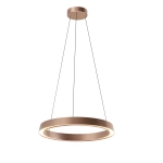Lampa Wisząca Garta LED szczotkowane różowe złoto PL0149 yaskr