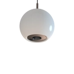 Lampa Wisząca Iliso 1xLED czarna PL0148 yaskr