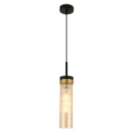 Lampa Wisząca Malika 1xE27 czarny PL0140-1 yaskr