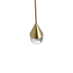 Lampa Wisząca Nata 1xLED złota PL0104-GD yaskr