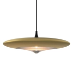 Lampa Wisząca Otos 1xLED Szczotkowane Złoto PL0145 yaskr