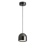Lampa Wisząca Saila 1xLED czarny chrom PL0115-CB yaskr