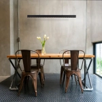 Lampa Wisząca Sigi I LED czarna PL0126-BK yaskr
