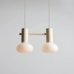 LAMPA WISZĄCA FLO 2 CREAM S (opal glass) 7000H9_S Aldex - zdjęcie dodatkowe 1