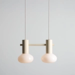 LAMPA WISZĄCA FLO 2 CREAM S (opal glass) 7000H9_S Aldex - zdjęcie dodatkowe 2