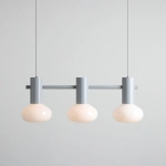 LAMPA WISZĄCA FLO 3 SZARY S (opal glass) 7000E22_S Aldex - zdjęcie dodatkowe 1