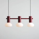 LAMPA WISZĄCA FLO 3 RUBY S (opal glass) 7000E27_S Aldex - zdjęcie dodatkowe 1