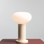 LAMPKA BIURKOWA FLO CREAM S (opal glass) 7000B9_S Aldex - zdjęcie dodatkowe 1