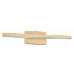 Linea - kinkiet łazienkowy LED jasny złoty 1x5W 350Lm 4000K 234001-36 REALITY