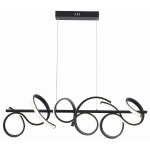 Lozanna - lampa wisząca LED czarny mat 343301-30 REALITY