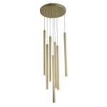 kinkiecik.pl Lungo 7 złota lampa wisząca LP-894/7P GD Light Prestige