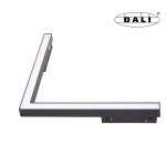Magnetic M0006D Lampa Magnetyczna Narożna System Dali 18W 1111LM 3000K Maxlight - zdjęcie produktu