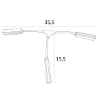 Magnetic MA0016 Łączenie Zasilania Do Łącznika Mechanicznego T Maxlight