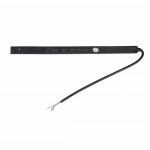 Zasilacz wewnętrzny płaski 150W do szyn magnetycznych czarny MA0033 MaxLight