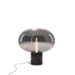 Lampa Stołowa Moonstone Smoke Glass + Black Marble T0057 MAXLIGHT - zdjęcie produktu